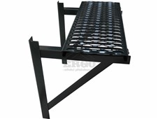 ERGO Stoupací komplet – na komínové stěny – rošt 80 cm - antracit