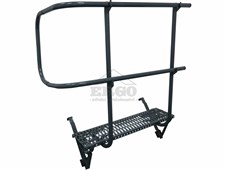 ERGO Stoupací komplet univerzální k zavěšení se zábradlím – boční - červenohnědá