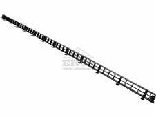 ERGO Větrací mřížka univerzální bez hřebene 1m - antracit