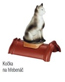 TONDACH Kočka na hřebenáč výška 37cm