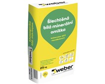 WEBER WeberStar 223 aquabalance - šlechtěná omítka bílá zrnitá 1,5mm 25kg