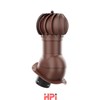 HPI Rotační odvětr. set prům.150mm - nízký profil - pro plech.tvarované krytiny - hnědá
